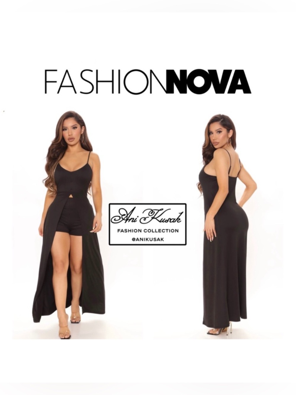 Fashion Nova “Weekend Friend” High Low Top